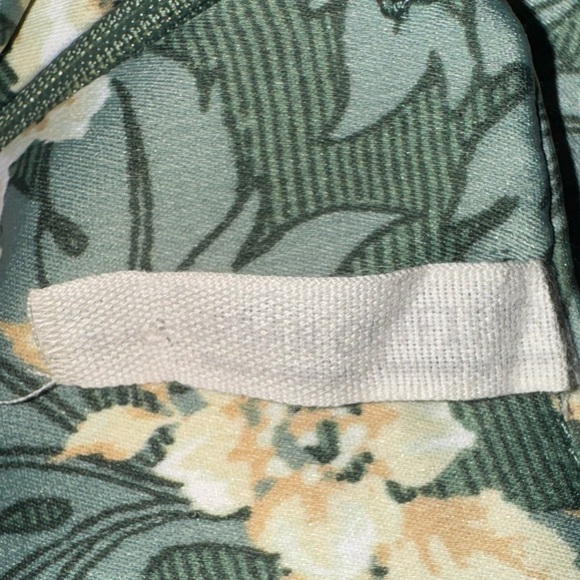 Urban Outfitters Floral Green Slip cowl neck Dress. EUC Size Small - Picture 9 of 14